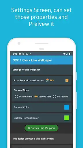 Play [Live Wallpaper] SCK 1 Power Clock  and enjoy [Live Wallpaper] SCK 1 Power Clock with UptoPlay